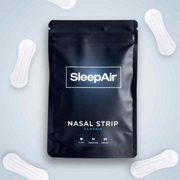 SleepAir Pásky na nos – Priehľadná / M