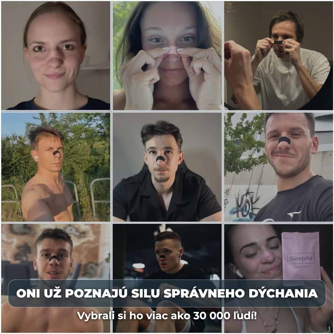 SleepAir Pásky na nos