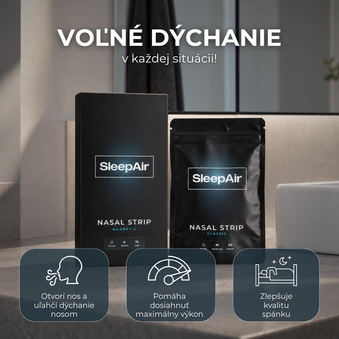 SleepAir Štartovací balíček pások na nos