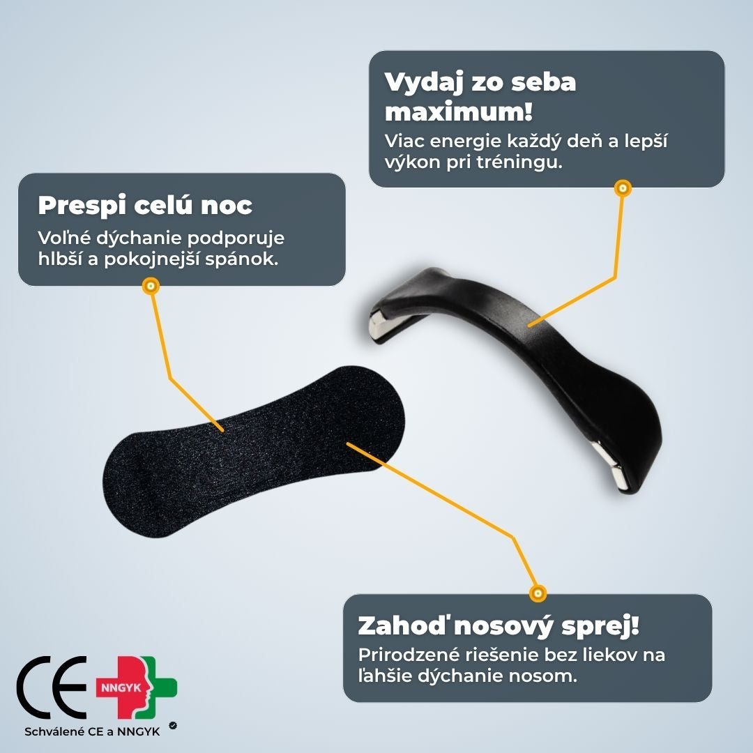 SleepAir Štartovací balíček pások na nos