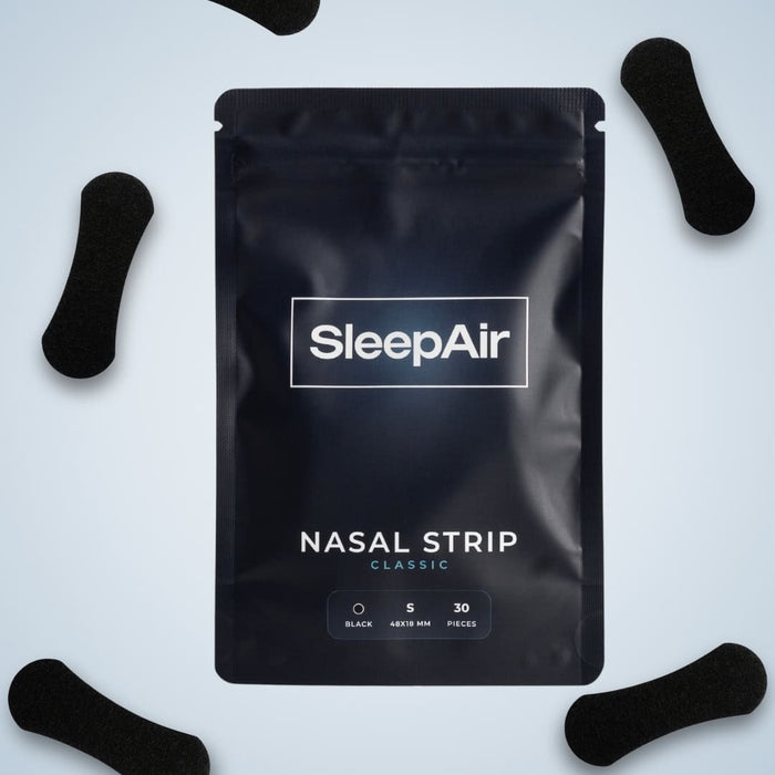 SleepAir Pásky na nos — Čierna / S