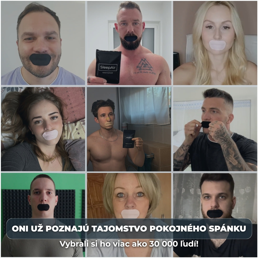 SleepAir Pásky na ústa