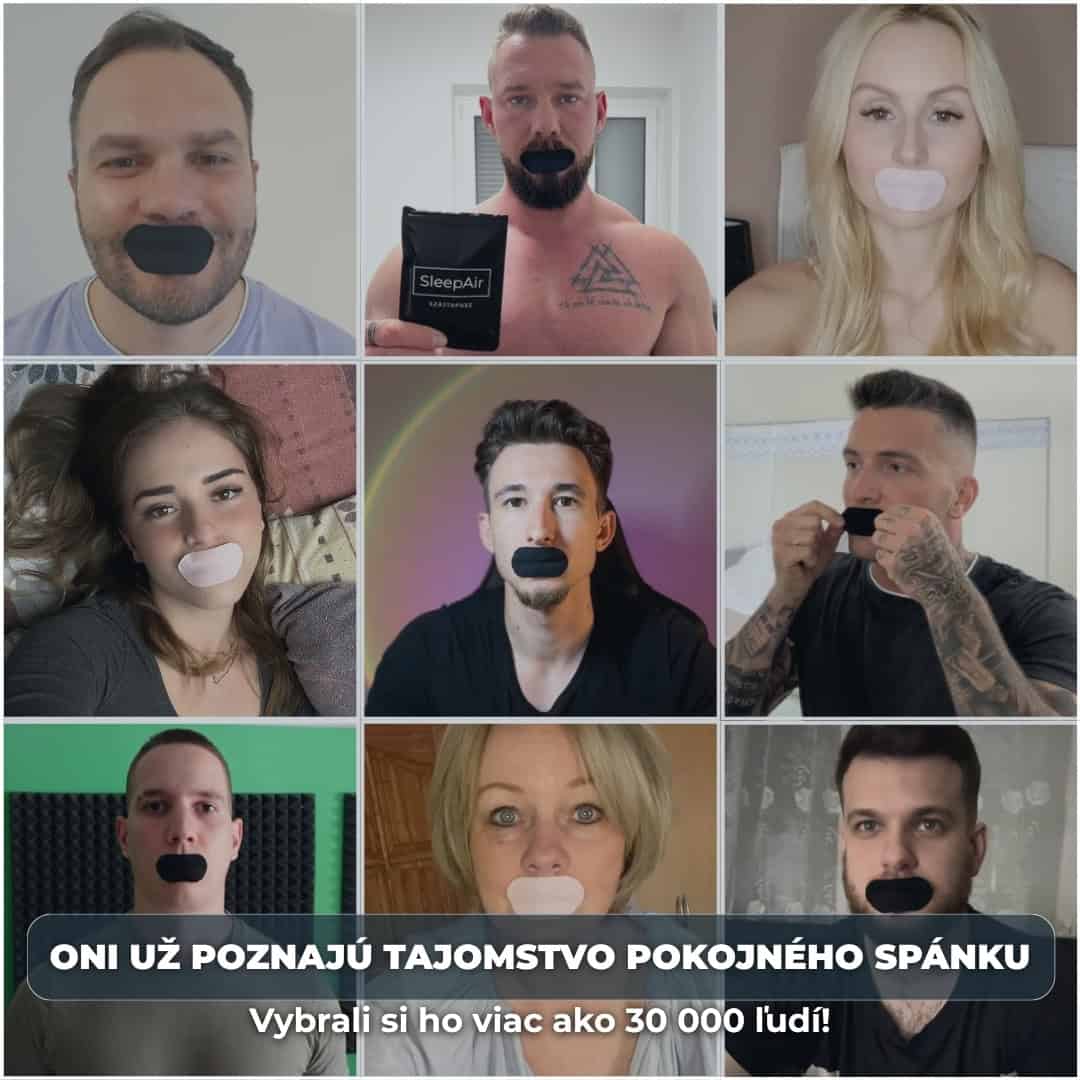 SleepAir Pásky na ústa