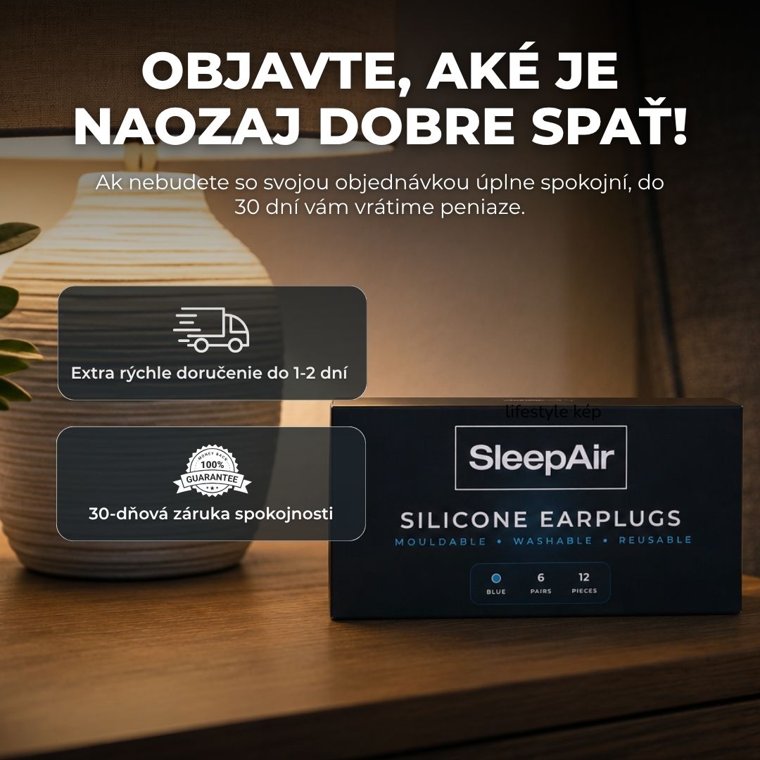SleepAir silicone earplugs product