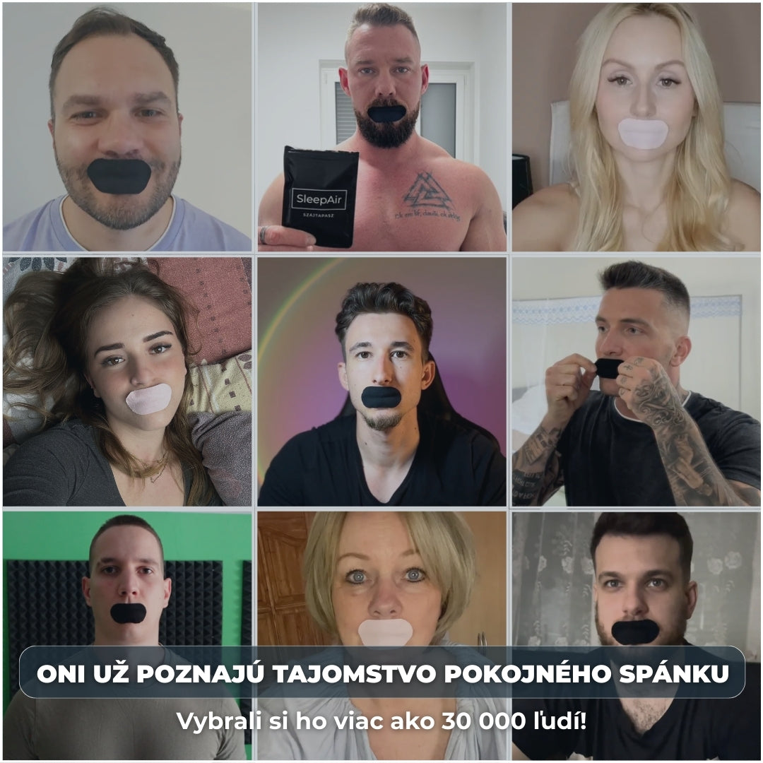 SleepAir Pásky na ústa