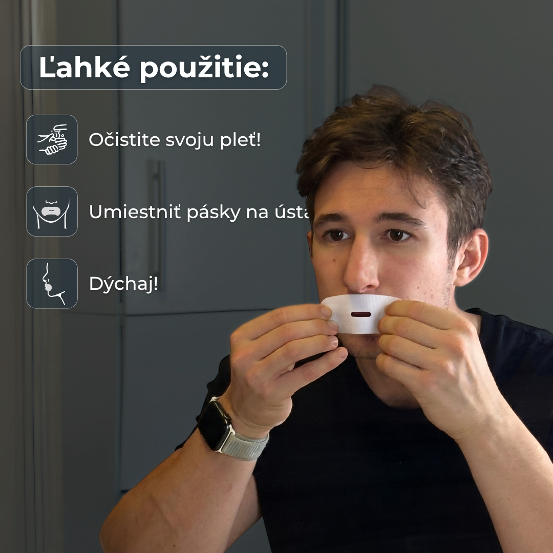 Sensitive náplasť na ústa