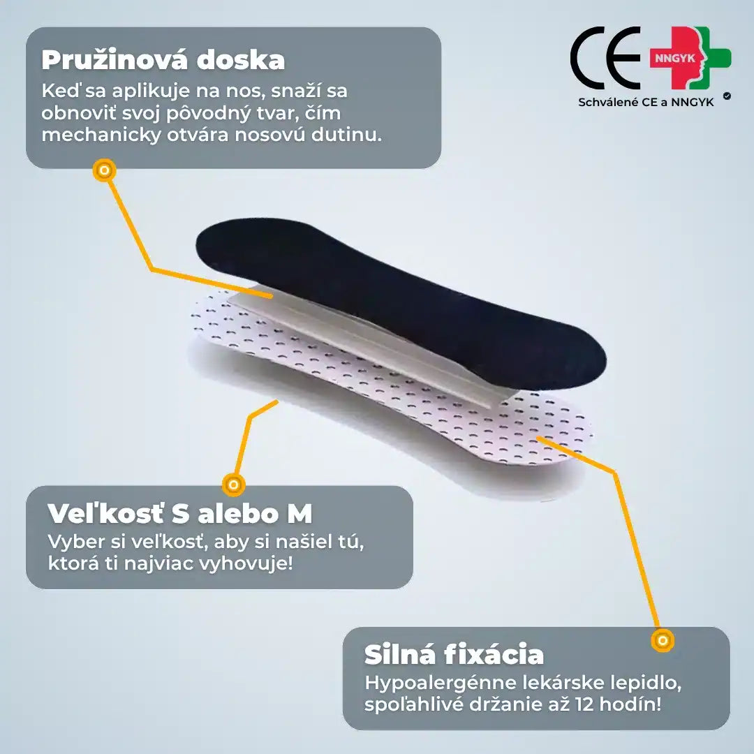 SleepAir Pásky na ústa & Pásky na nos