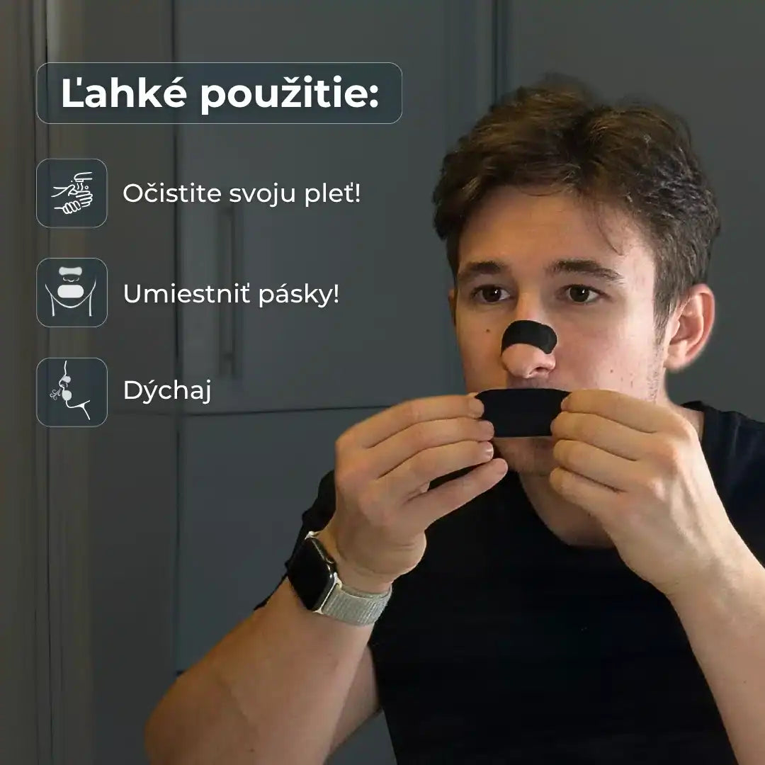 SleepAir Pásky na ústa & Pásky na nos