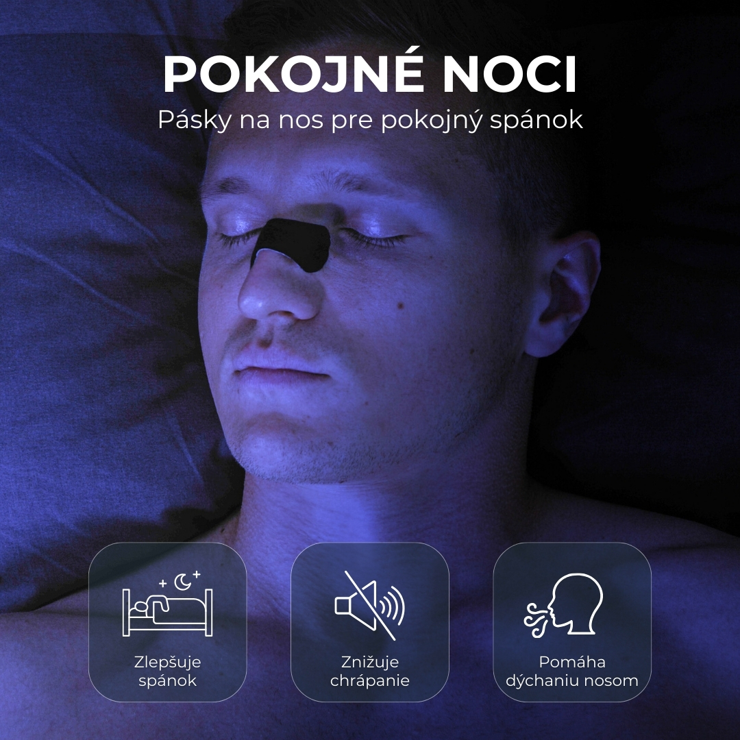 Pásky na nos béžová M