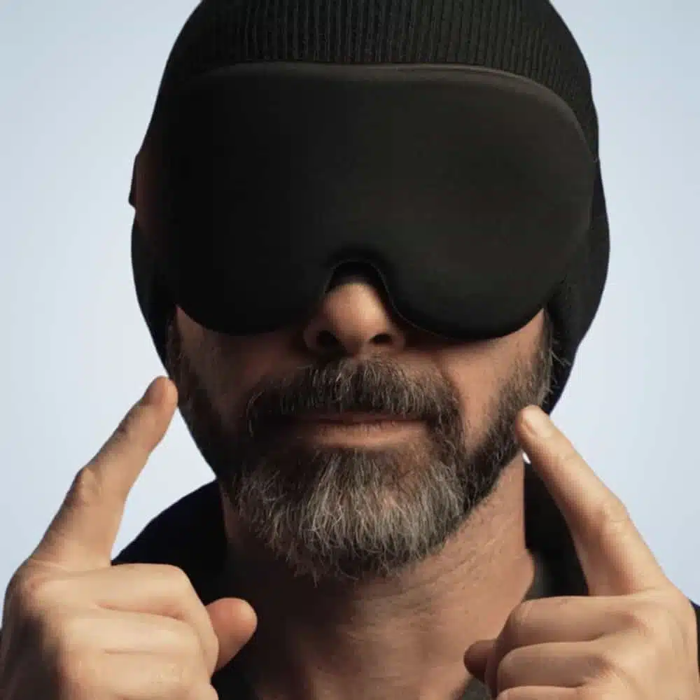 SleepAir 3D memóriahabos alvómaszk alváshoz bemutatása