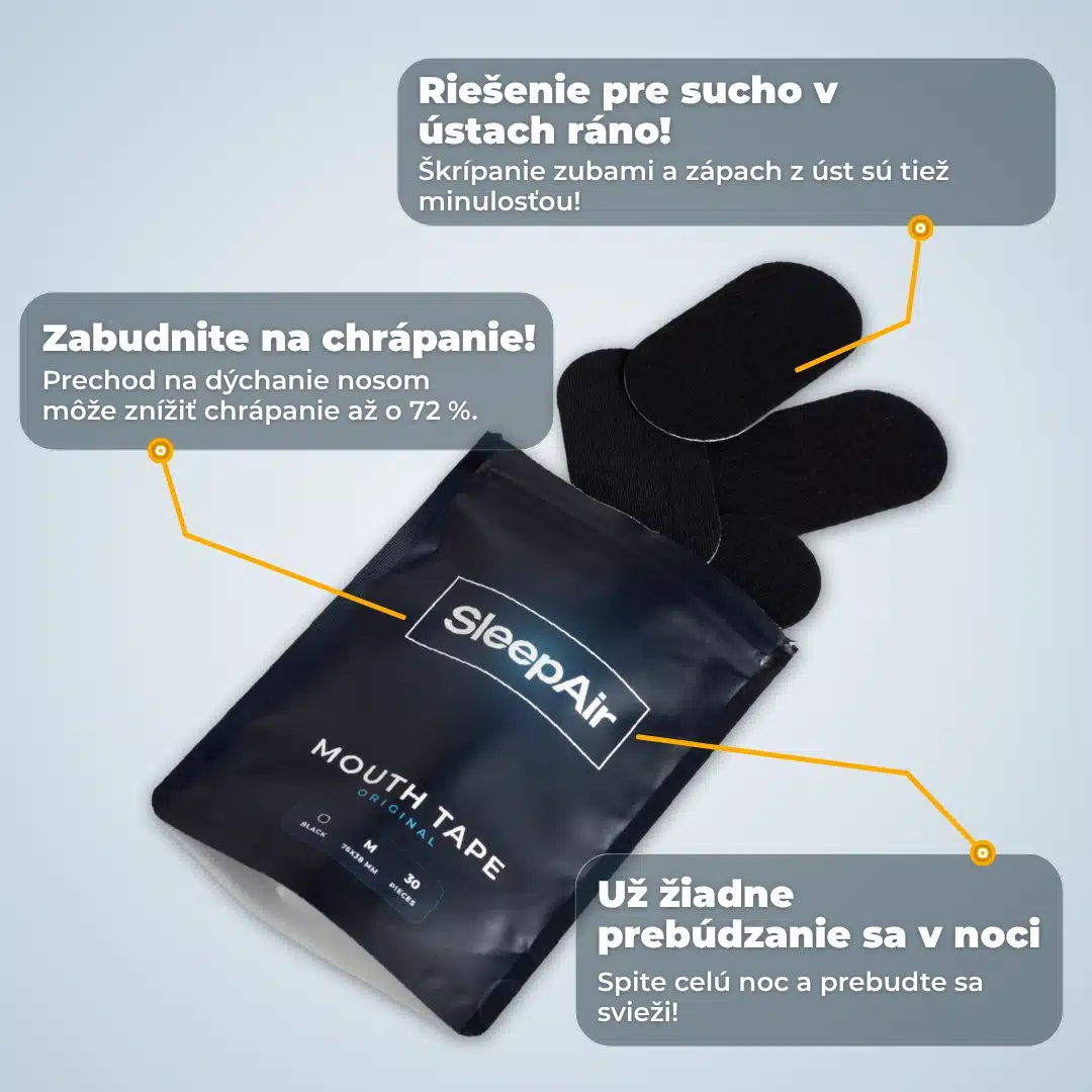 SleepAir Pásky na ústa 3