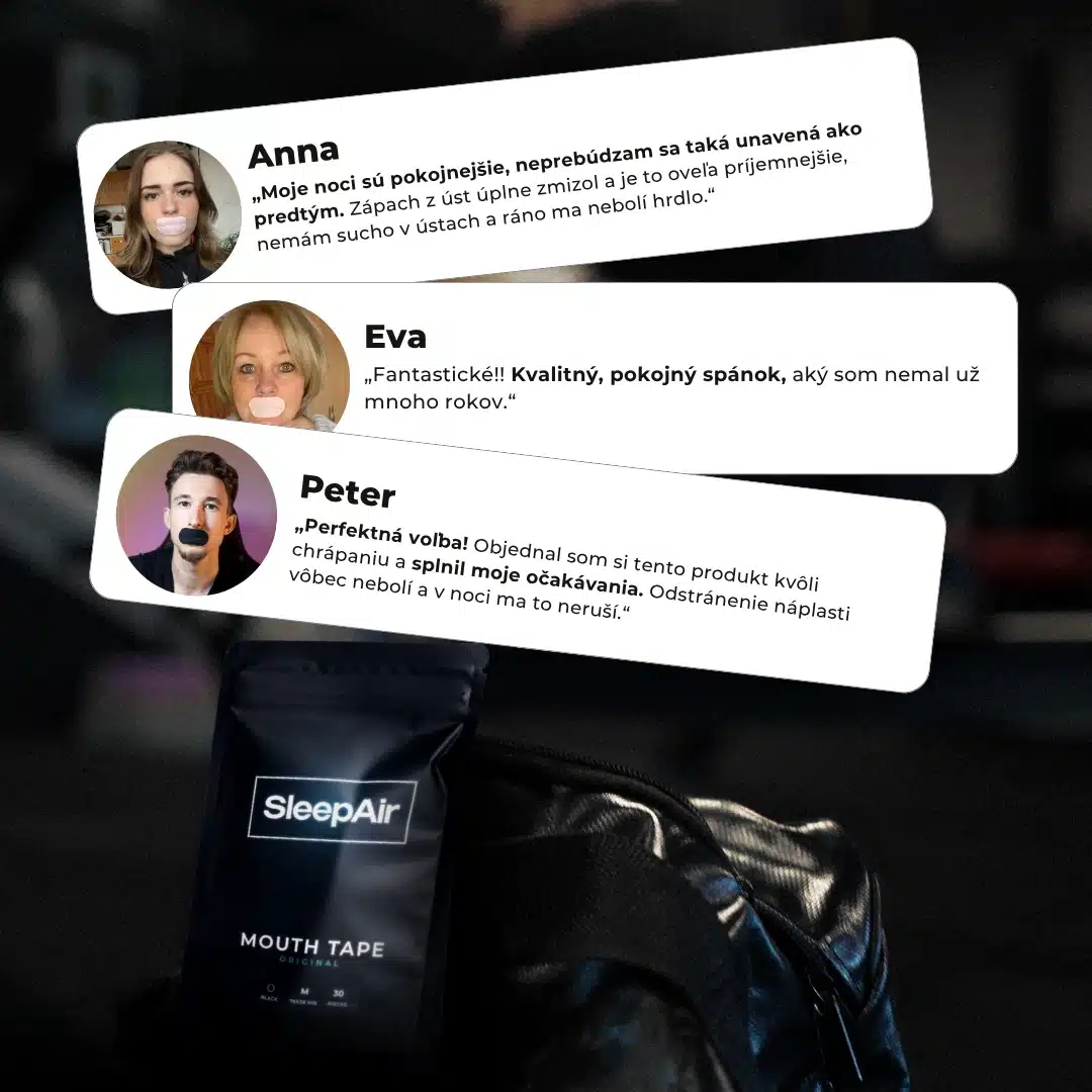 SleepAir Pásky na ústa 5