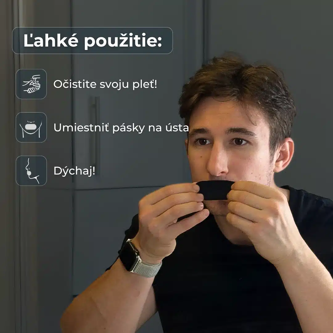 SleepAir Pásky na ústa 8