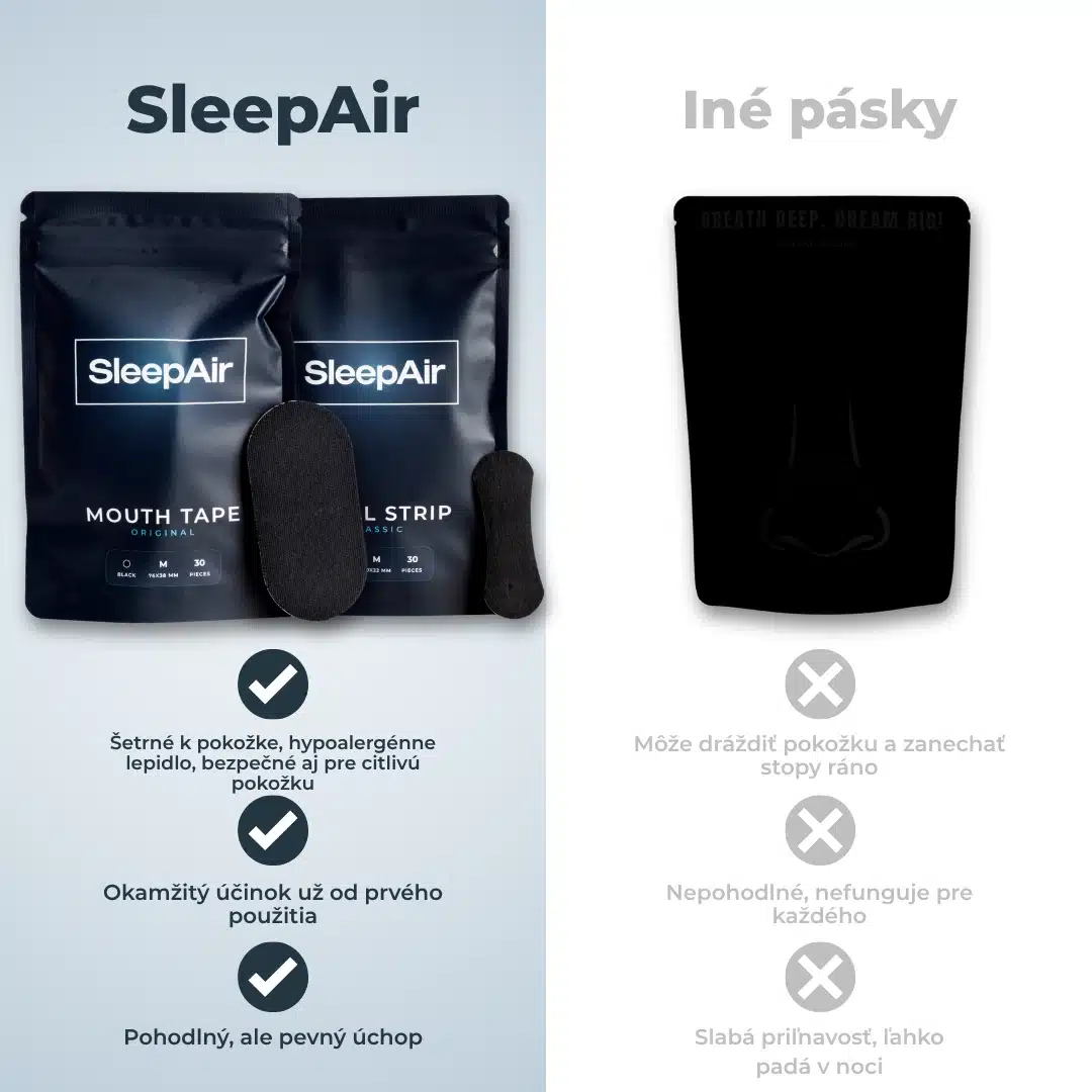 SleepAir Pásky na ústa & Pásky na nos 8