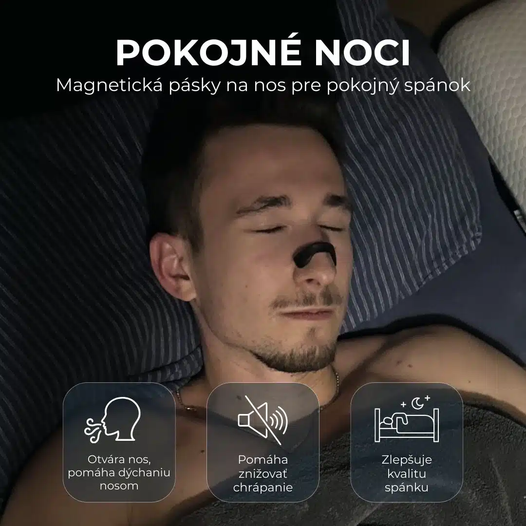SleepAir magnetické pásky na nos - Štartovací sada_1