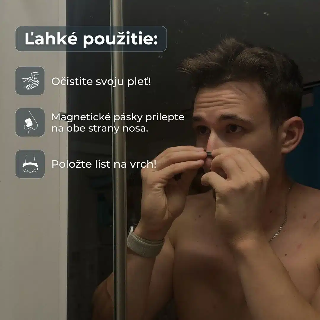 SleepAir magnetické pásky na nos - Štartovací sada_5